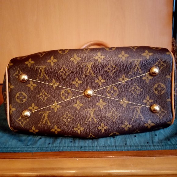 LOUIS VUITTON TIVOLI PM HAND TOTE BAG PURSE MONOGRAM M40143 Beautiful Condition - Picture 7 of 13